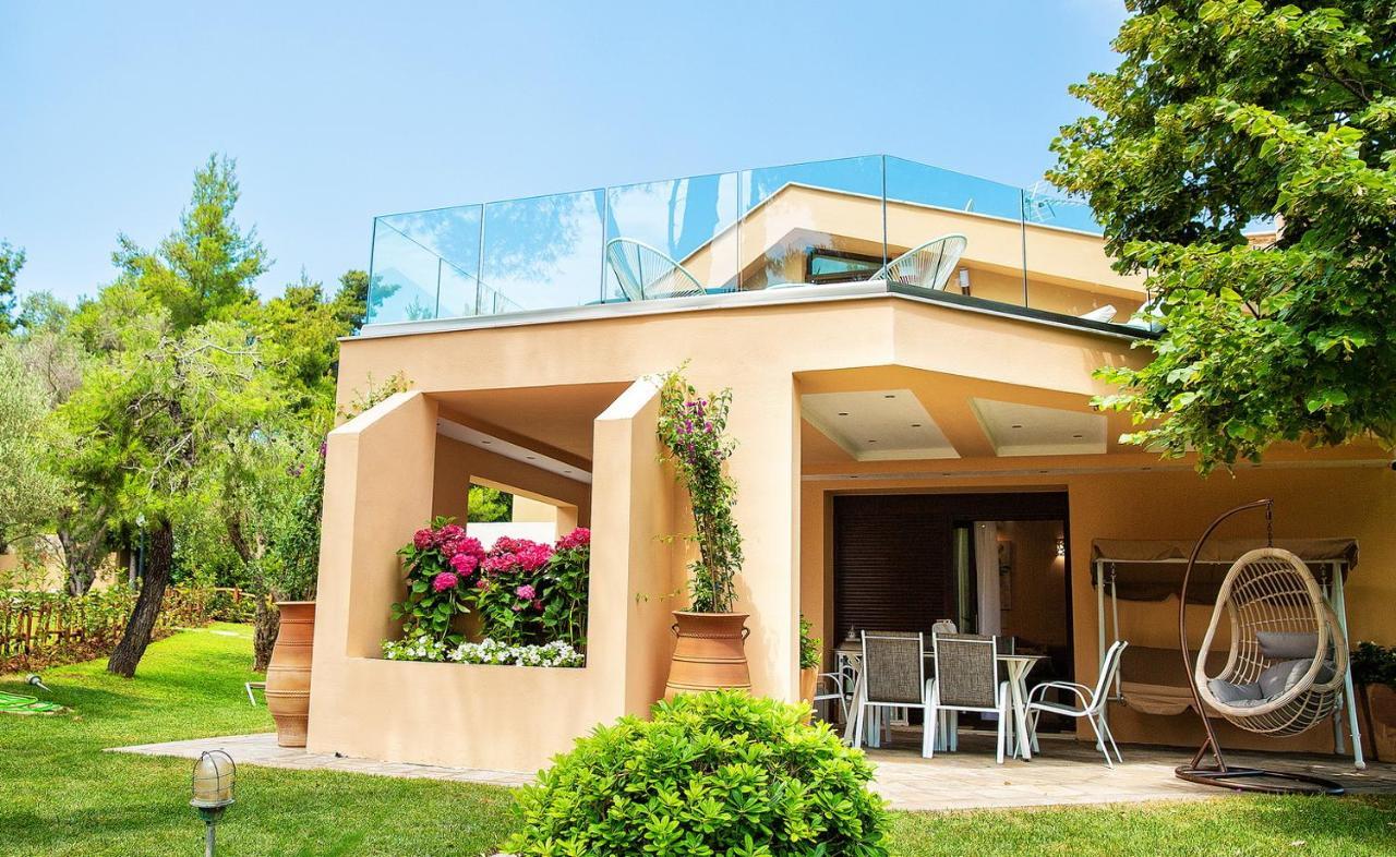 Anemone Villa With Outdoor Hot Tub, Sani Luxury Villas Collection Exterior photo
